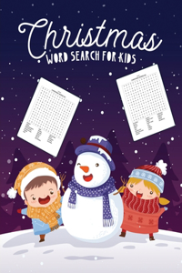 Christmas Word Search For Kids