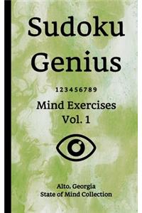 Sudoku Genius Mind Exercises Volume 1