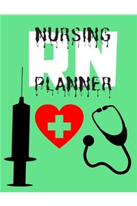 RN Nursing Student Academic Planner Academic Calendar Weekly And Monthly RN Student Gift