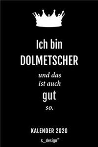 Kalender 2020 für Dolmetscher