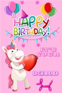 Happy Birthday It's Your 83rd