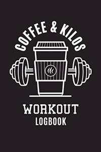 Gym and Coffee Workout Logbook - Coffee and Dumbell