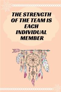 The Strength of the Team is each Individual Member