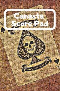 Canasta Score Pad