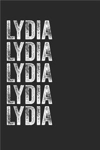 Name LYDIA Journal Customized Gift For LYDIA A beautiful personalized