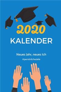 2020 Kalender Neues Jahr, Neues Ich #persönlicheziele