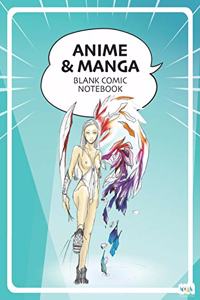 Anime Manga Blank Comic Notebook