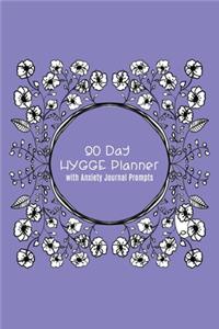 90 Day HYGGE Planner with Anxiety Prompts