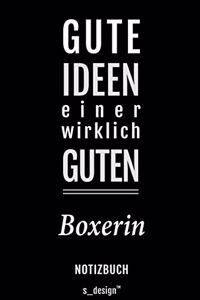 Notizbuch für Boxer / Boxerin