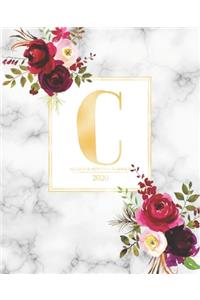 Weekly & Monthly Planner 2020 C