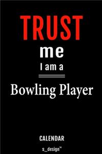 Calendar for Bowling Players / Bowling Player