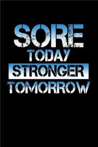 Sore Today. Stronger Tomorrow
