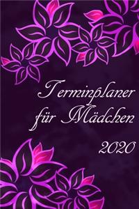 Terminplaner für Mädchen 2020