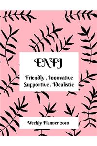 ENFJ Weekly Planner