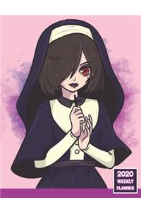 2020 Anime Weekly Planner dated with to do notes