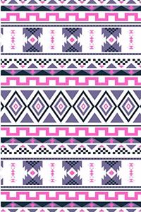 Pink, Purple and Black Azteck Pattern