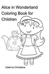 Alice in Wonderland Coloring Book