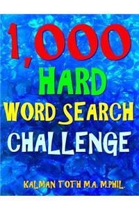 1,000 Hard Word Search Challenge