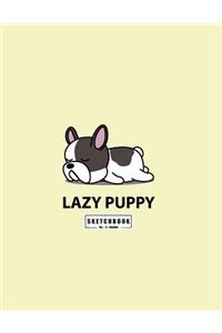 Lazy puppy sketchbook