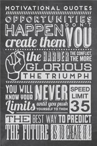 Motivational Quotes Journal