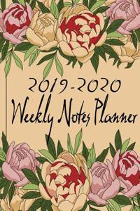 2019-2020 Weekly Notes Planner