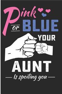 Pink or Blue Your Aunty Is Spoiling You
