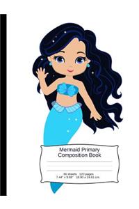 Mermaid Primary Composition Book