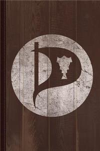 Iceland Pirate Party Vintage Journal Notebook