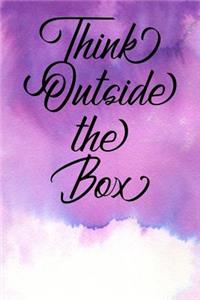 Inspirational Quote Journal - Think Outside the Box