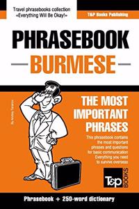 Phrasebook - Burmese - The most important phrases