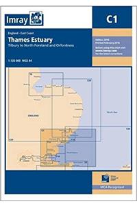 Imray Chart C1: Thames Estuary - Tilbury to North Foreland and Orfordness