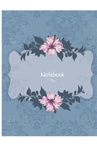 Notebook: Unlined Notebook Journal Diary 8.5 x 11 Large 110 pages