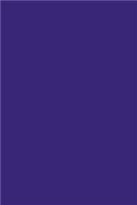 Purple 190 - Blank Notebook: Soft Cover, 6 x 9 Journal, 190 Pages