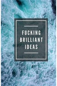 Fucking Brilliant Ideas (Notebook)