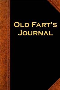 Old Fart's Journal Funny Humorous Gag Gift