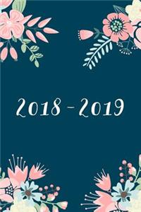 2018 - 2019, 18 Month Weekly & Monthly Planner