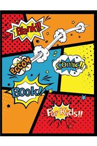 Blank Comic Book For Kids