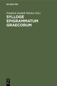 Sylloge Epigrammatum Graecorum