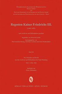 Die Urkunden und Briefe aus den Archiven und Bibliotheken der Stadt Nürnberg