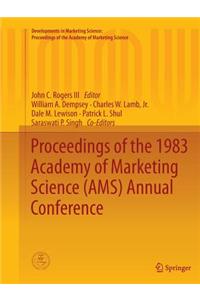 Proceedings of the 1983 Academy of Marketing Science (Ams) Annual Conference