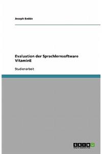Evaluation der Sprachlernsoftware VitaminE
