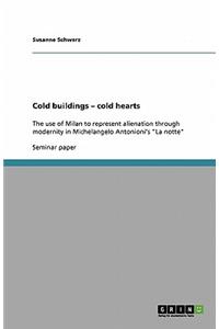 Cold buildings - cold hearts