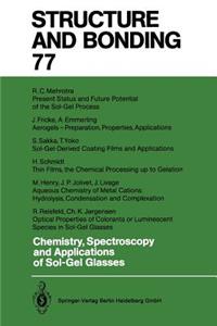 Chemistry, Spectroscopy and Applications of Sol-Gel Glasses