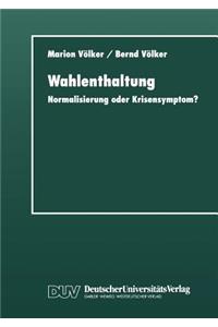 Wahlenthaltung