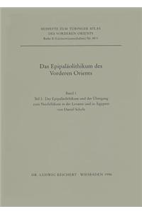 Das Epipalaolithikum Des Vorderen Orients