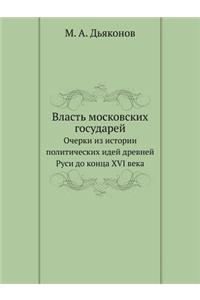 &#1042;&#1083;&#1072;&#1089;&#1090;&#1100; &#1084;&#1086;&#1089;&#1082;&#1086;&#1074;&#1089;&#1082;&#1080;&#1093; &#1075;&#1086;&#1089;&#1091;&#1076;&#1072;&#1088;&#1077;&#1081;: &#1054;&#1095;&#1077;&#1088;&#1082;&#1080; &#1080;&#1079; &#1080;&#1089;&#1090;&#1086;&#1088;&#1080;&#1080; &#1087;&#1086;&#1083;&#1080;&#1090;&#108