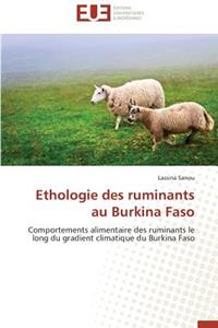 Ethologie des ruminants au burkina faso