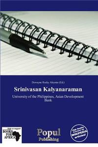 Srinivasan Kalyanaraman
