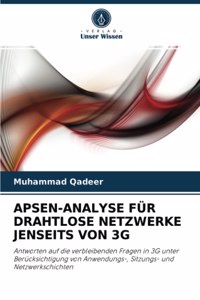 Apsen-Analyse Für Drahtlose Netzwerke Jenseits Von 3g