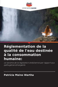 Réglementation de la qualité de l'eau destinée à la consommation humaine